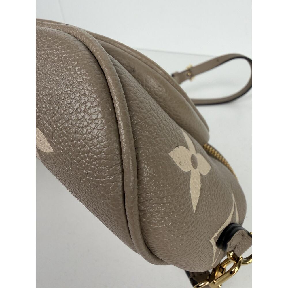Louis Vuitton Empreinte Mini Bumbag in Tourterelle and Cream Leather NFC U1 - Picture 5 of 16